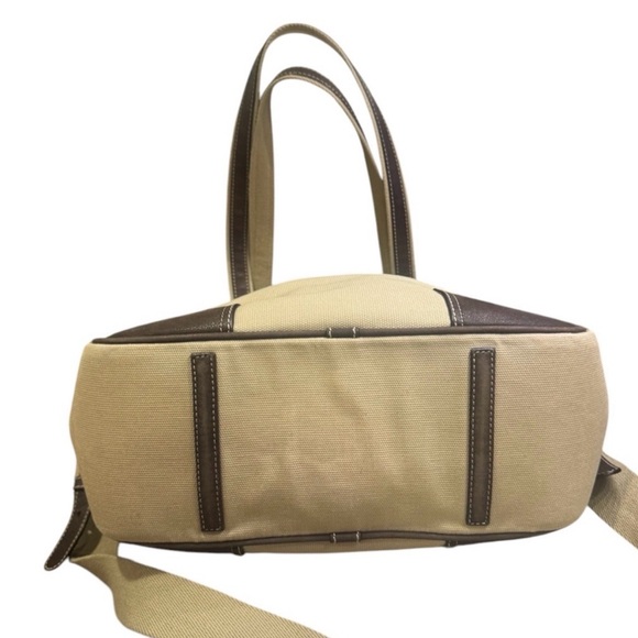 Loewe Canvas Tote Anagram Two Way Crossbody Amazing Travel bag! - Picture 6 of 9